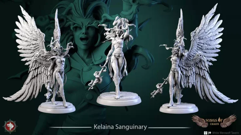 Kelaina Sanguinary , Free 3d Model STL.