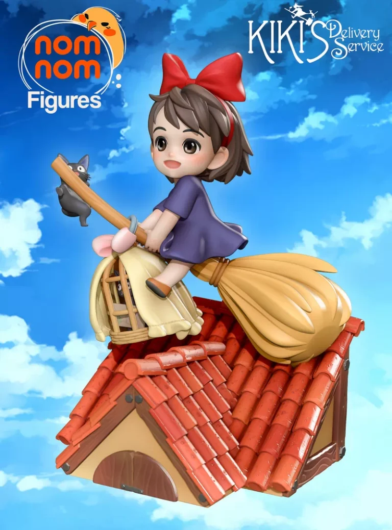 Kikis Delivery Service , Free 3d Model STL.