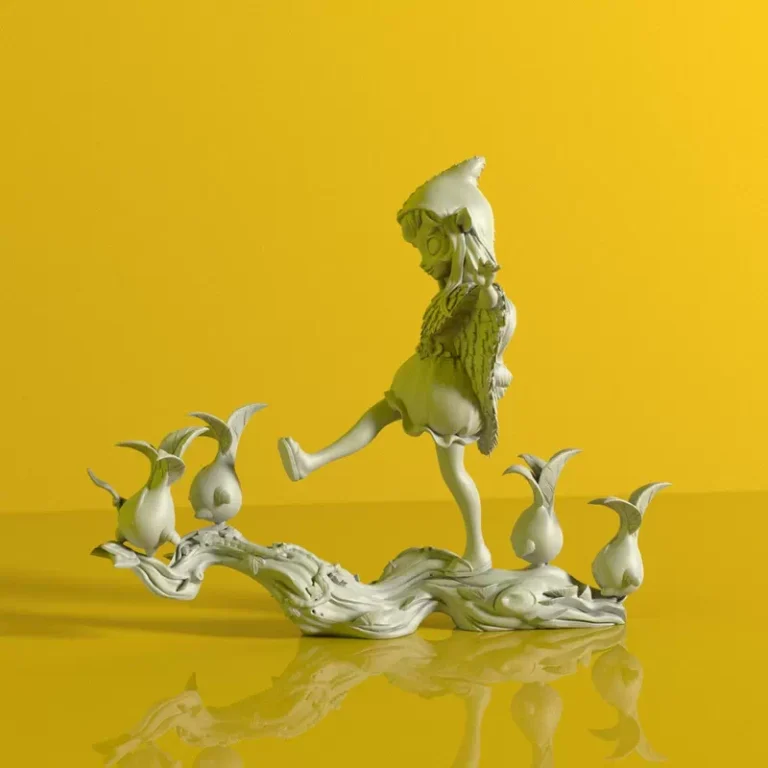 Little Summoner , Free 3d Model STL.