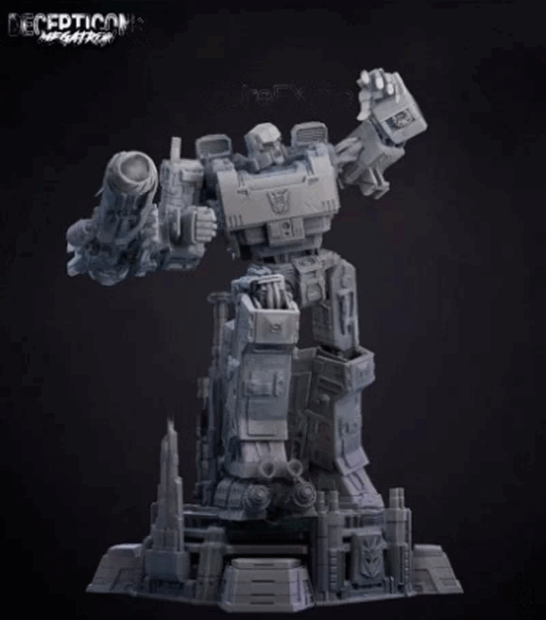 Megatron , Free 3d Model STL.