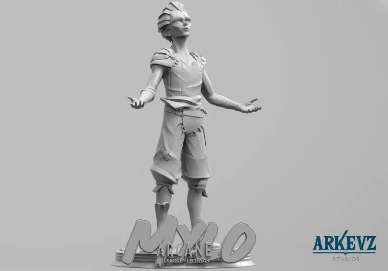 Mylo – Arcane , Free 3d Model STL.