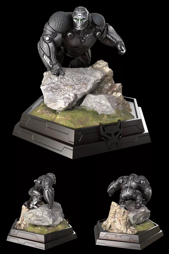 Optimus Primal Statue and Bust , Download Free 3d Print Models.