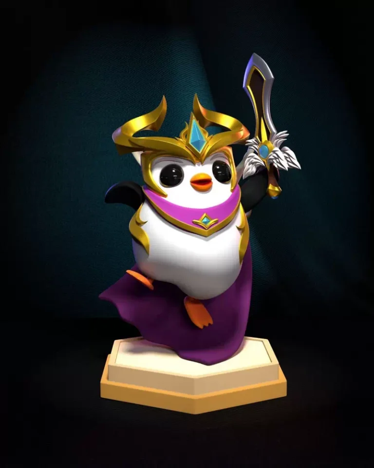 Penguin , Free 3d Model STL.