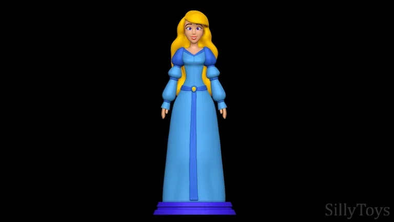 Princess Odette – The Swan Princess , Free 3d Model STL.