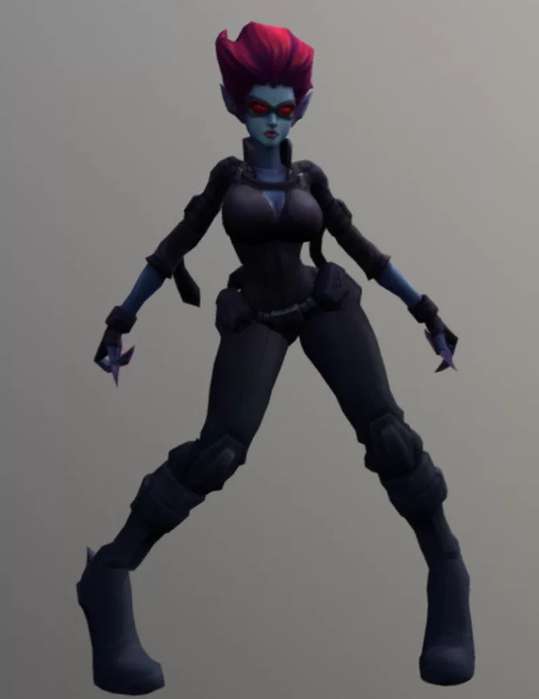 Safecracker Evelynn – Dance animation , Free 3d Model STL.