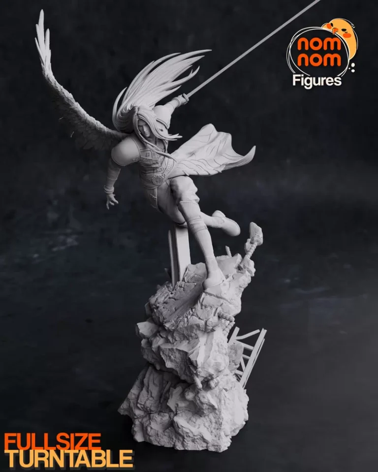 Sephiroth , Free 3d Model STL.