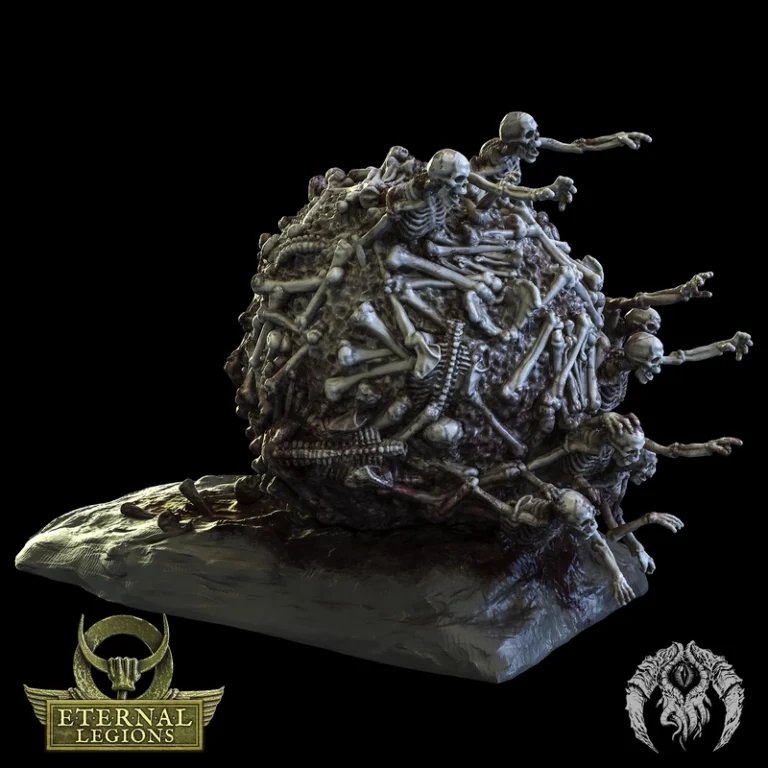 Skeleton Ball , Free 3d Model STL.