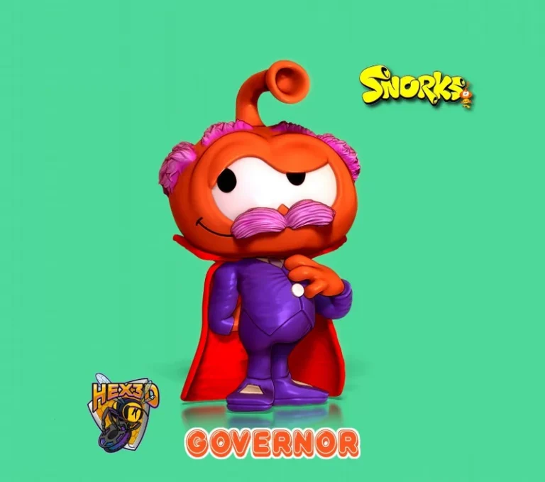 Snorks Governor , Free 3d Model STL.