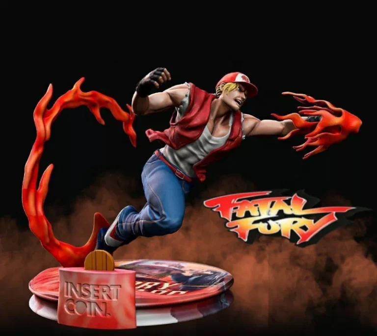 Terry Bogard , Free 3d Model STL.