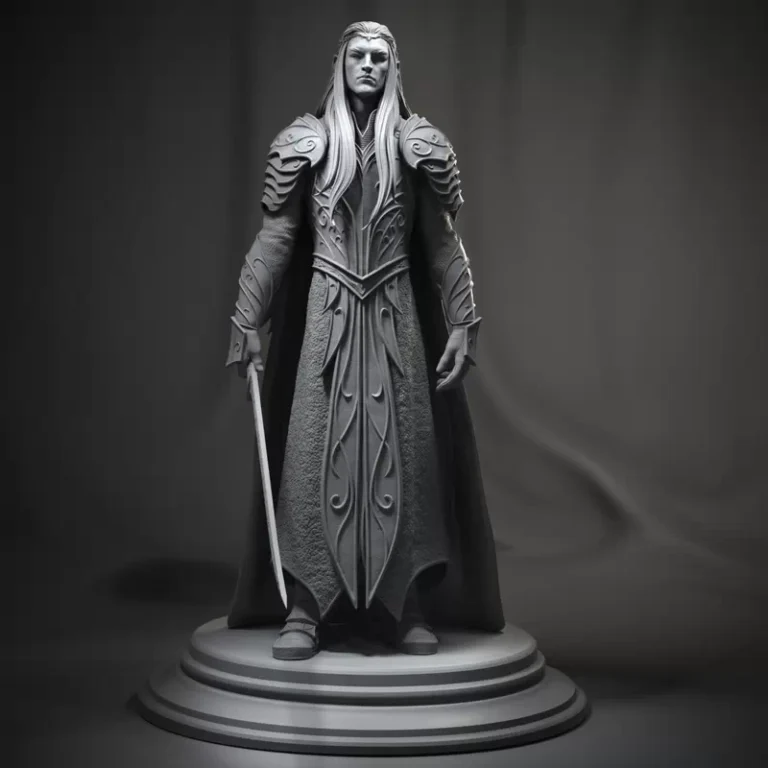 Thranduil , Free 3d Model STL.