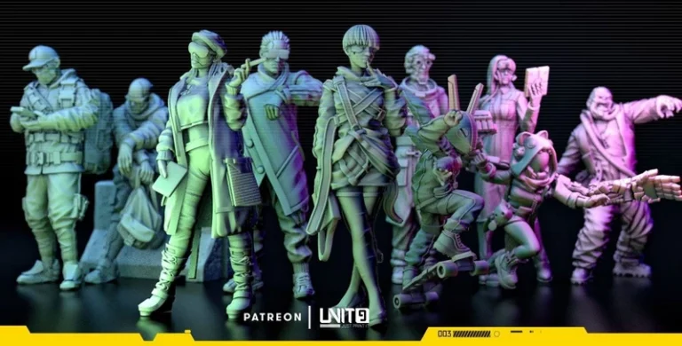 UNIT 9 , Free 3d Model STL.