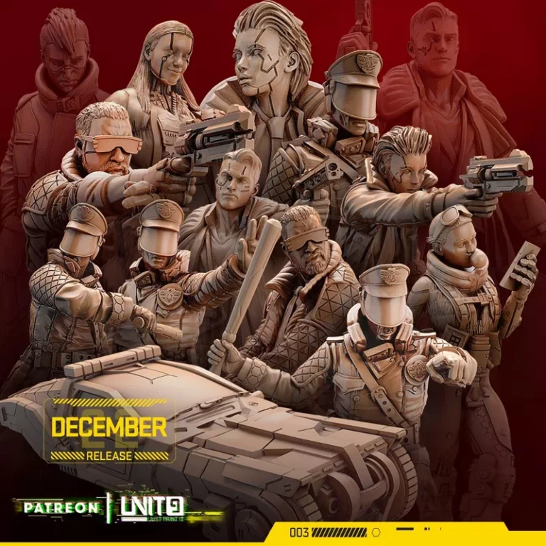 UNIT9 , Free 3d Model STL.