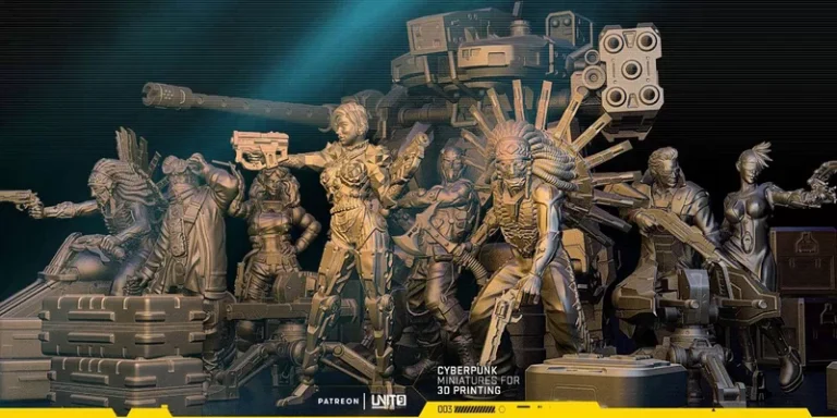 UNIT9 , Free 3d Model STL.