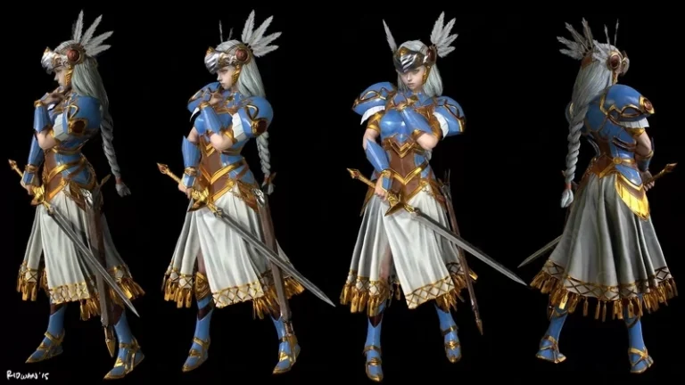Valkyrie Profile Lenneth , Free 3d Model STL.