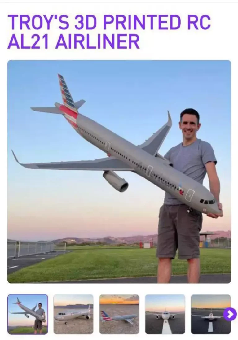 Airliner , Free 3d Model STL.