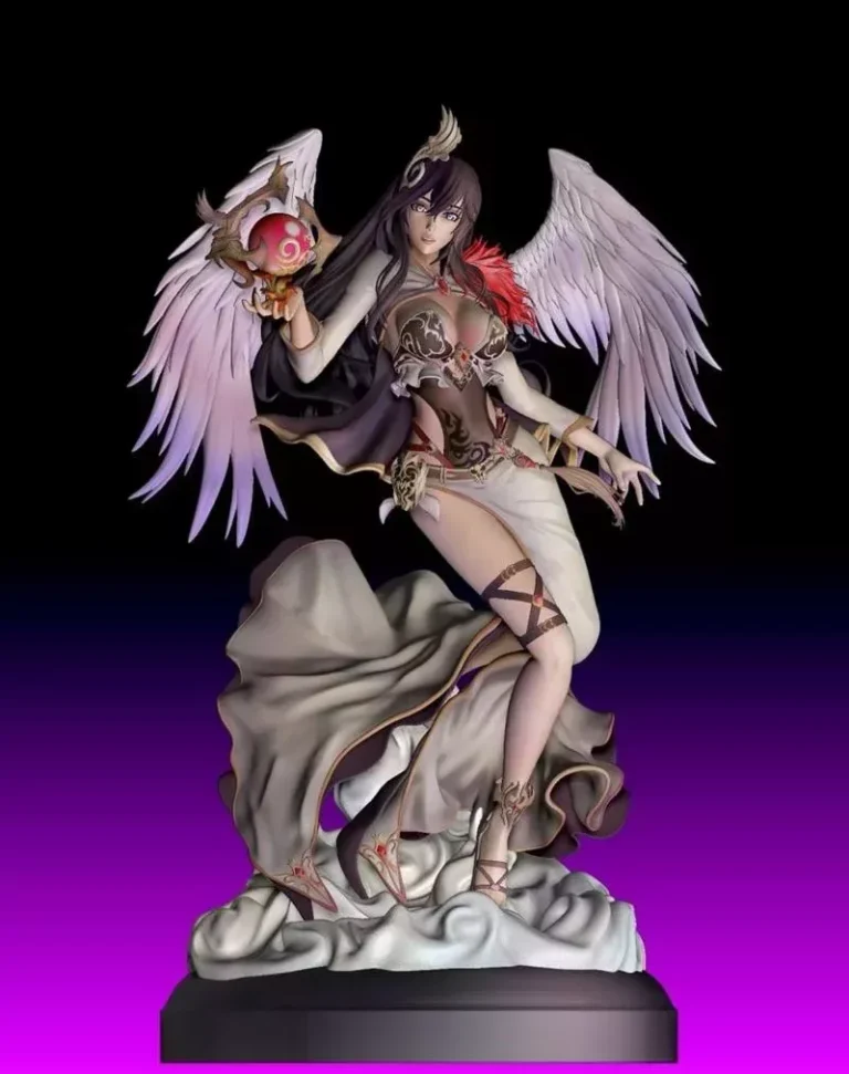 Angel , Free 3d Model STL.