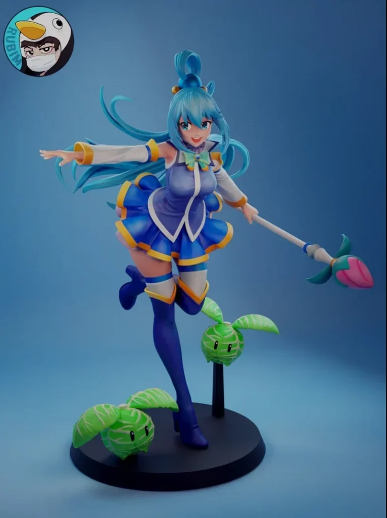 Aqua , Free 3d Model STL.