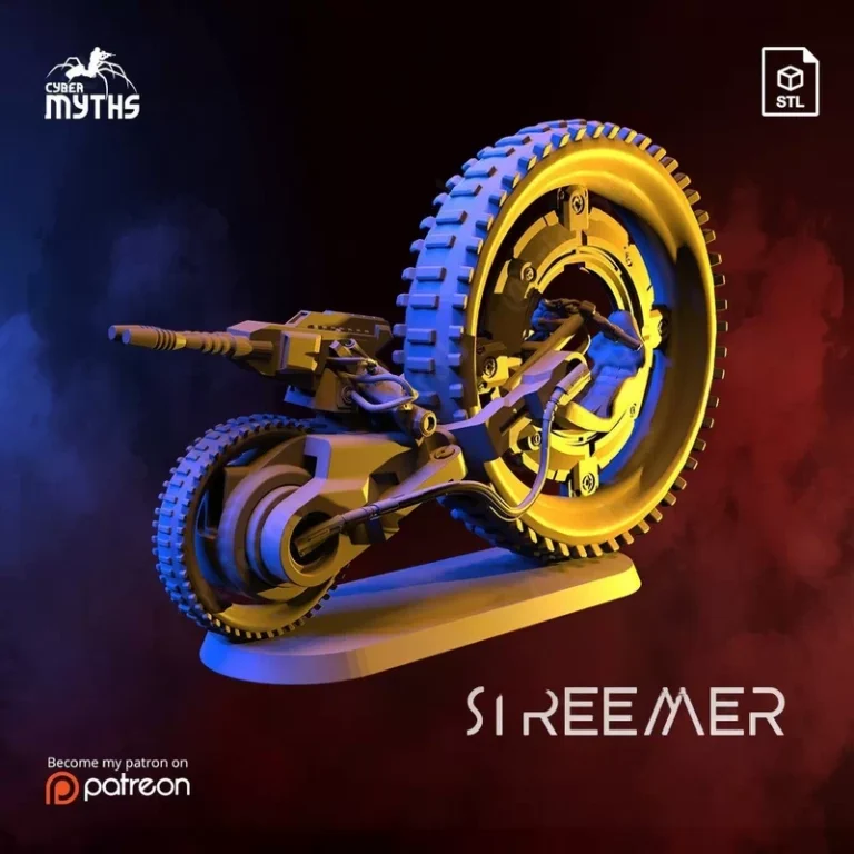 Cyber Myths , Free 3d Model STL.