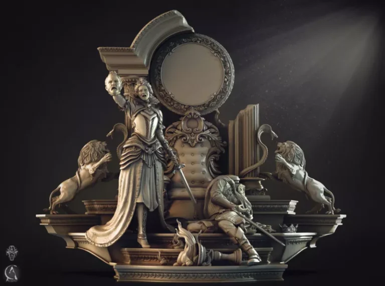 Deed that must be Done , Free 3d Model STL.