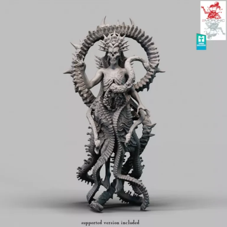 Eldritch Lich , Free 3d Model STL.