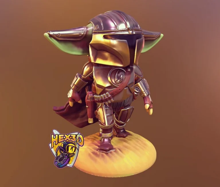 Grogulorian Uncut , Free 3d Model STL.