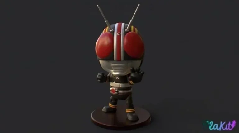Kamen Rider Black , Free 3d Model STL.