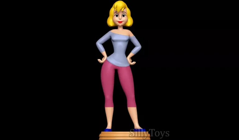 Katie Ka-Boom – Animaniacs, Free 3d Model STL.