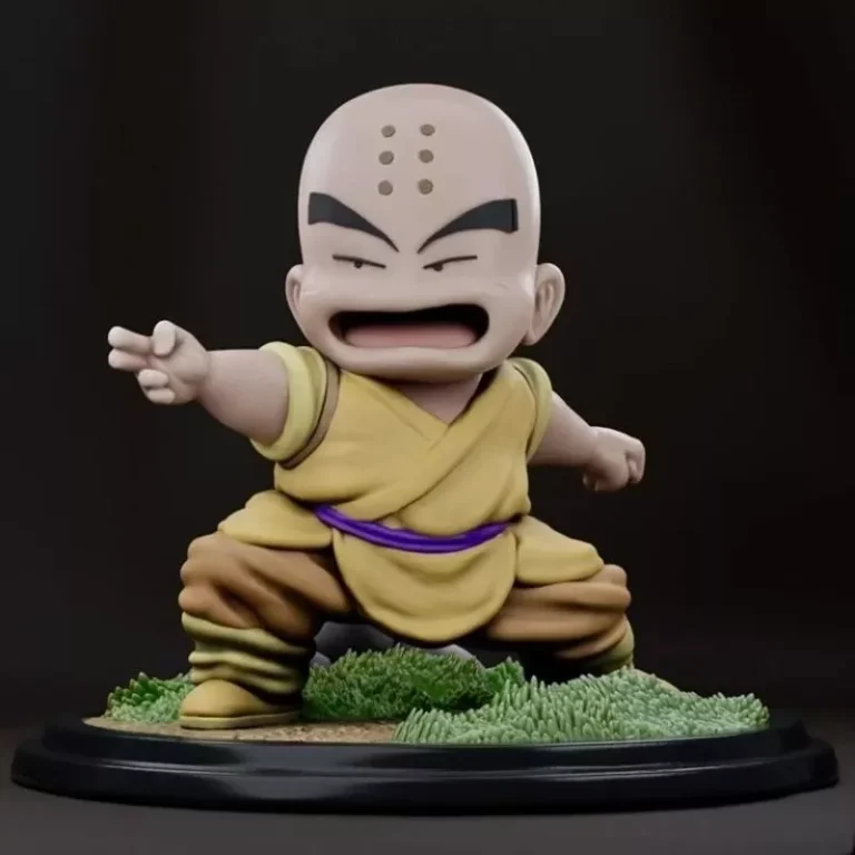 Krillin , Free 3d Model STL.