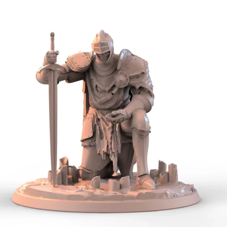 Lothric Knight 3 – Dark Souls , Free 3d Model STL.