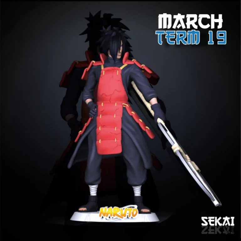 Madara Sculpture and Bust – Sekai , Free 3d Model STL.
