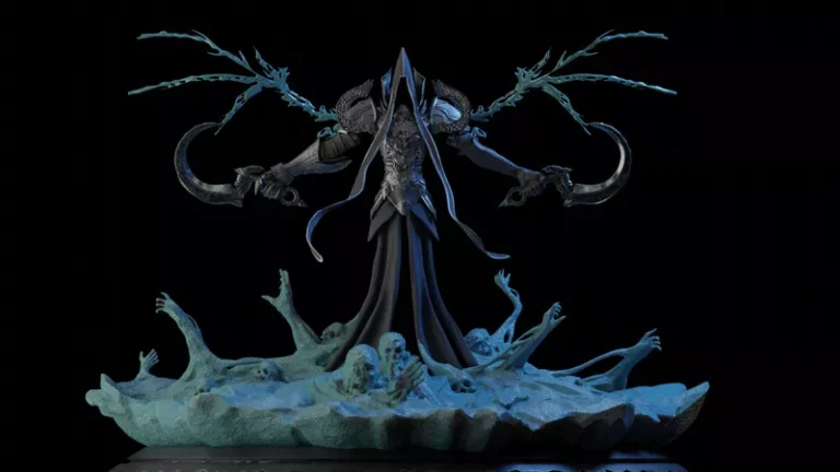 Malthael – Diablo 3 , Free 3d Model STL.