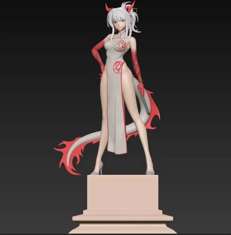 Nian – Arknights , Free 3d Model STL.