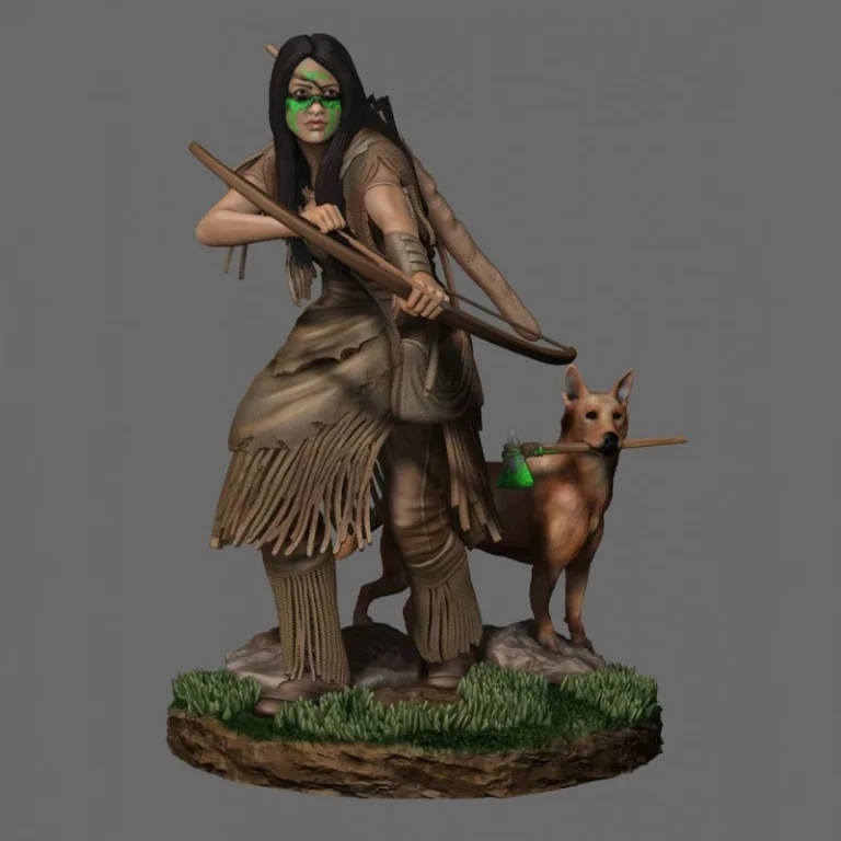 Prey Naru , Free 3d Model STL.