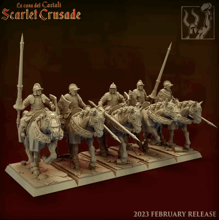 Scarlet Crusade Guard , Free 3d Model STL.