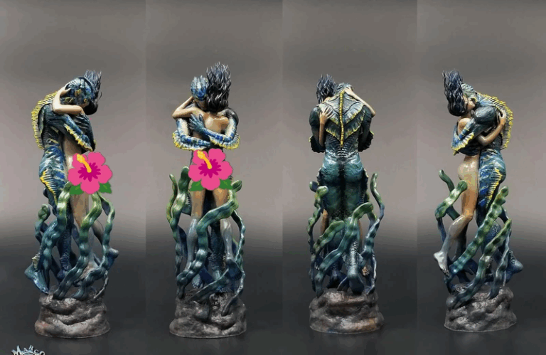 The Shape of Water , Free 3d Model STL.