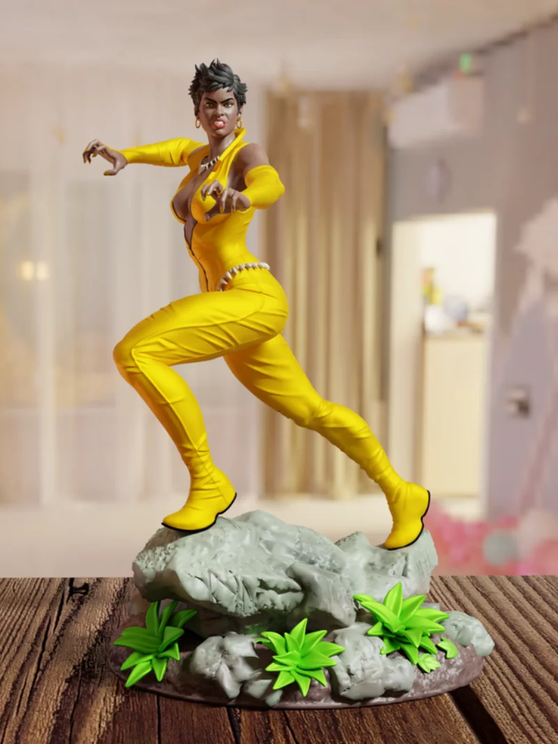 Vixen , Free 3d Model STL.