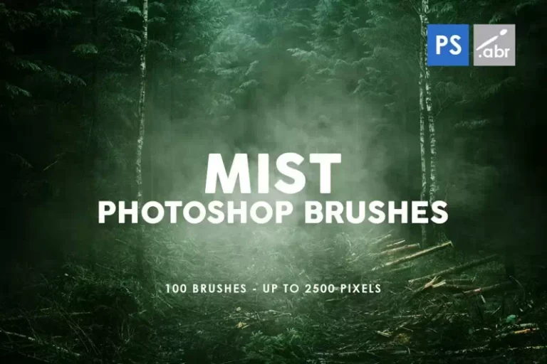 100 Mist Photoshop Stamp Brushes