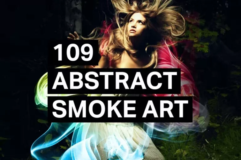 109 Abstract Smoke Art