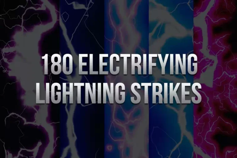 180 Electrifying Lightning Strikes