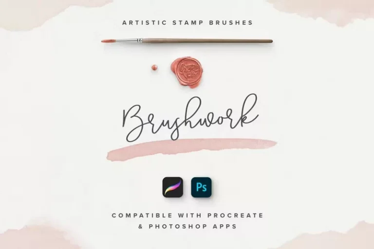 Brushwork Artistic Procreate & Photoshop brushes