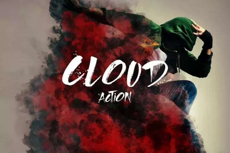 Cloud Photoshop Action