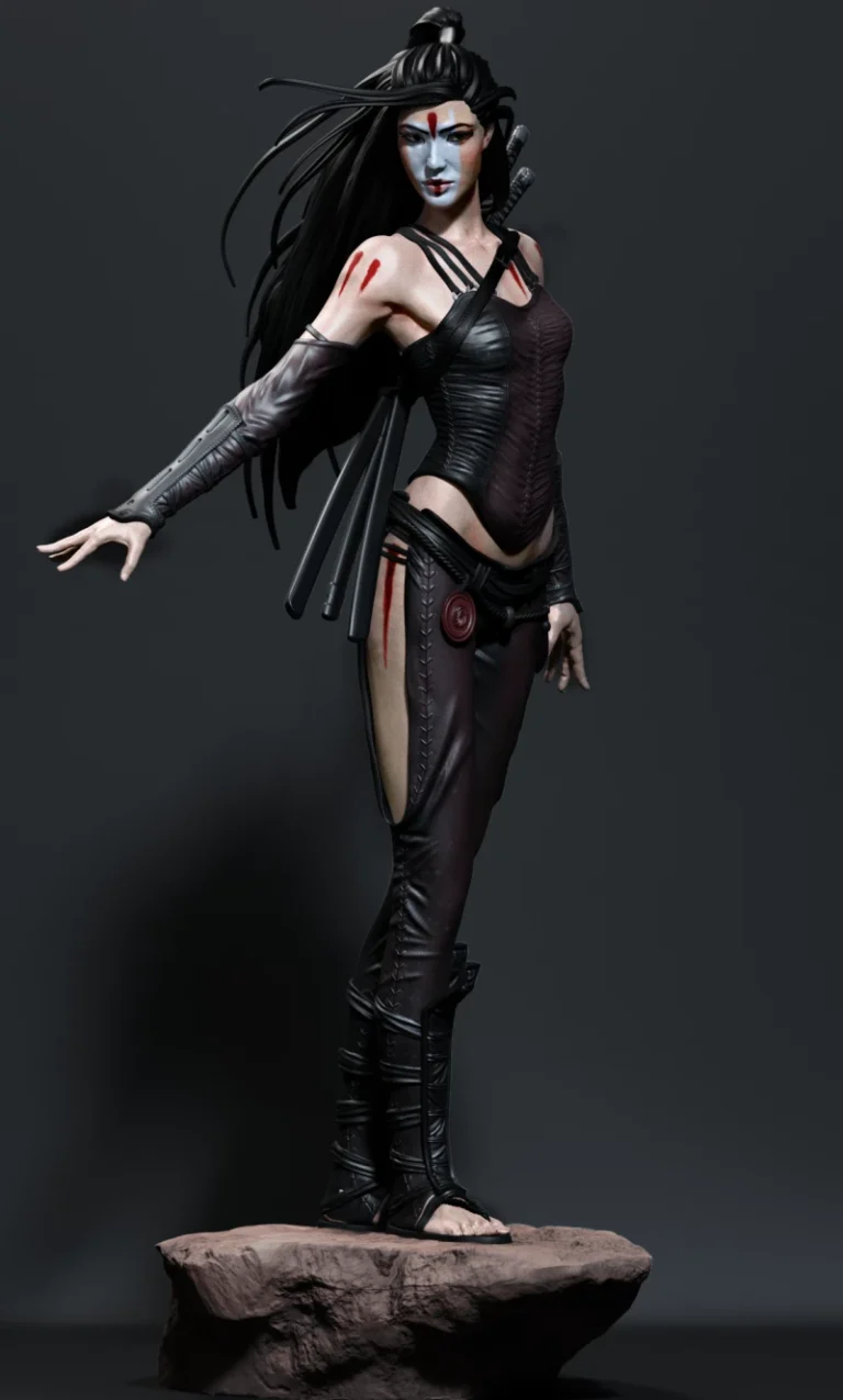 Asian-Warrior-Luis-Royo