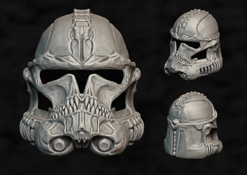 Skull Tooper Helmet