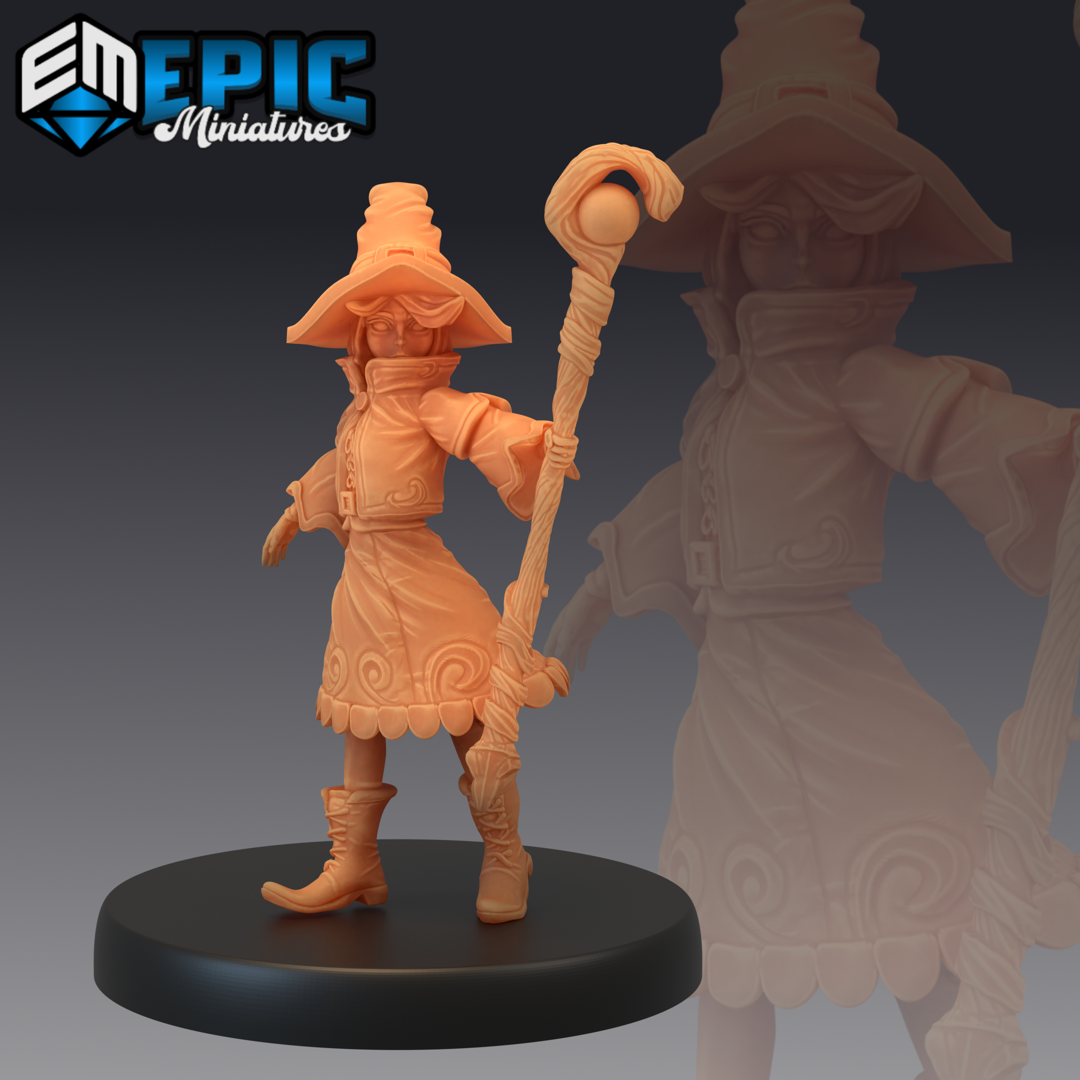 1255 - Witch Apprentice (Medium)