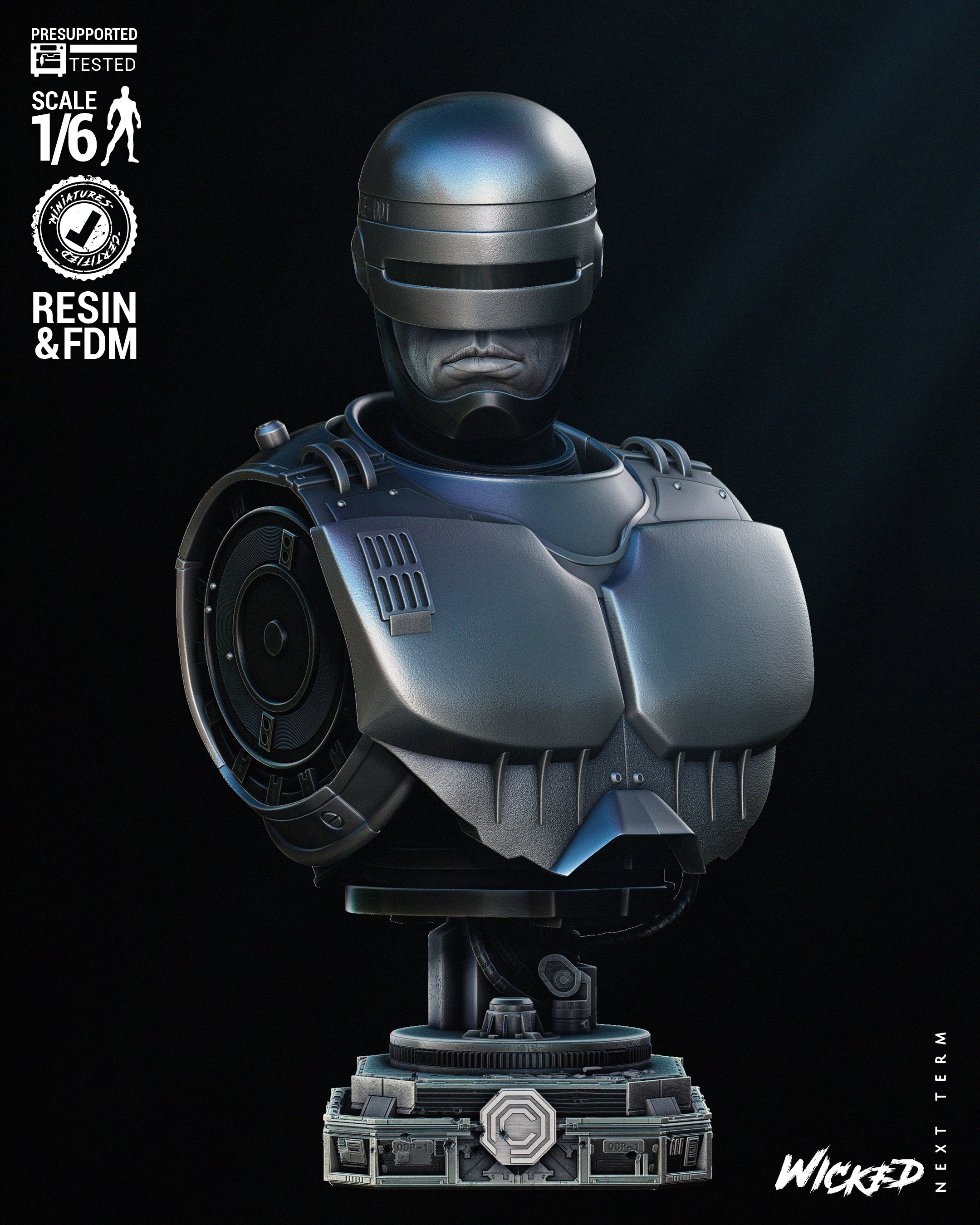 032724 Wicked - Robocop Bust2 Image 001