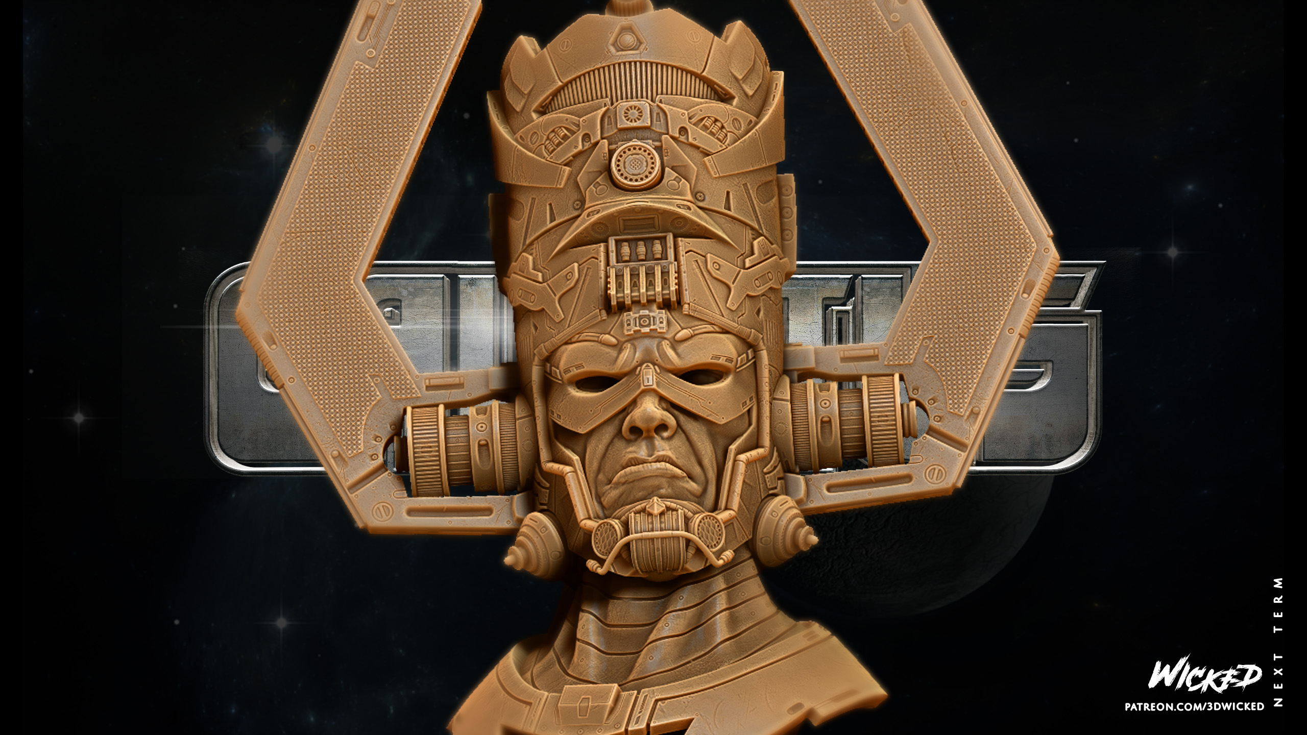 112123 Wicked - Galactus Bust Image 000