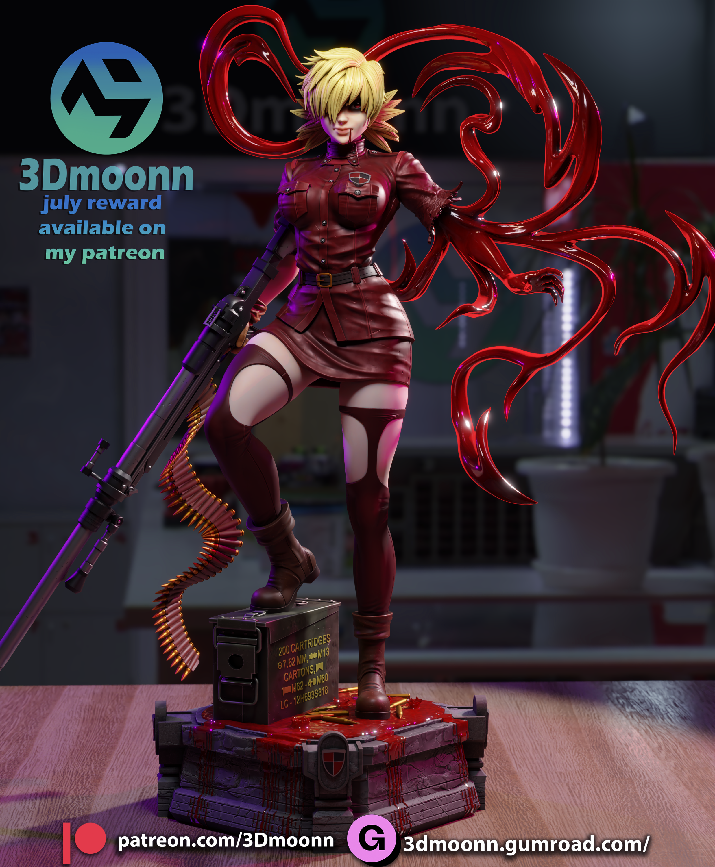 3DMOONN - Hellsing - Seras Victoria