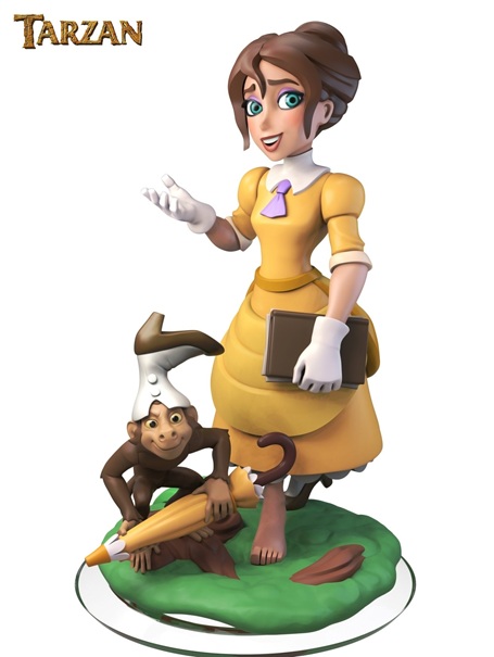 Jane Porter - Tarzan – STL-bestand voor 3D-printers 1 (1)