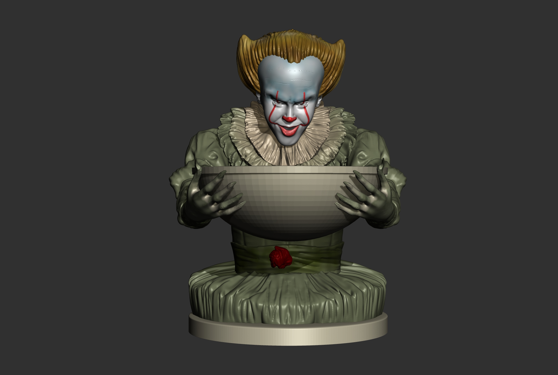 Pennywise Halloween 3D Model 1 (2)