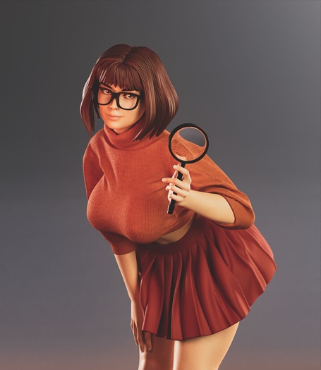 Velma +NSFW– 3D Print Model. 1